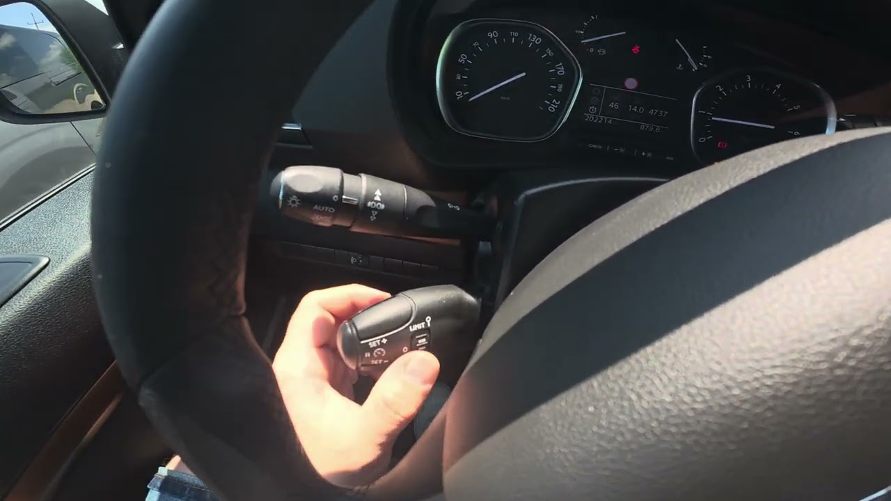Toyota Proace II (2017&ndash;now) &ndash; How to Enable or Disable Cruise Control