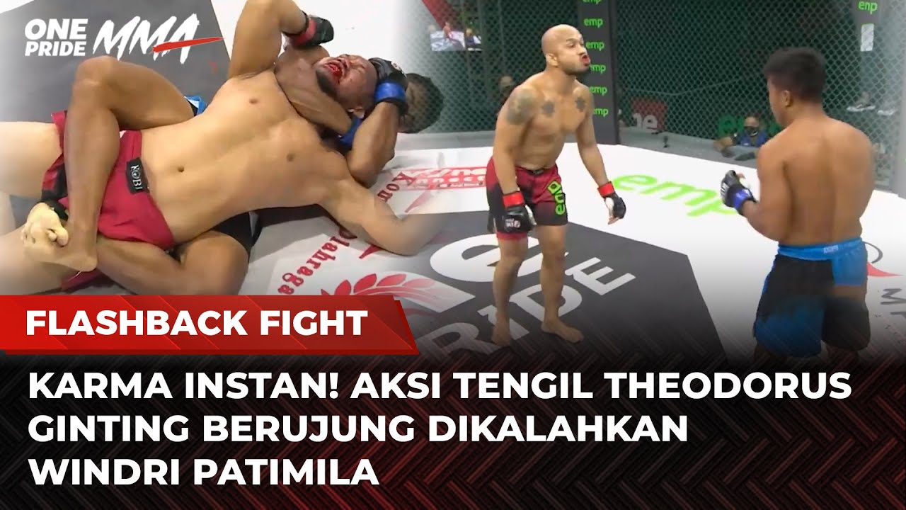 DUEL SENGIT‼️ Serangan Brutal Windri Patimila VS Theodorus Ginting | Flashback One Pride MMA