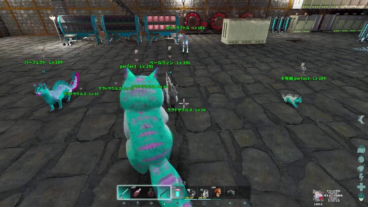 【ARK】公式ロストコロニー、イベカラオーレリアックス探し隊
