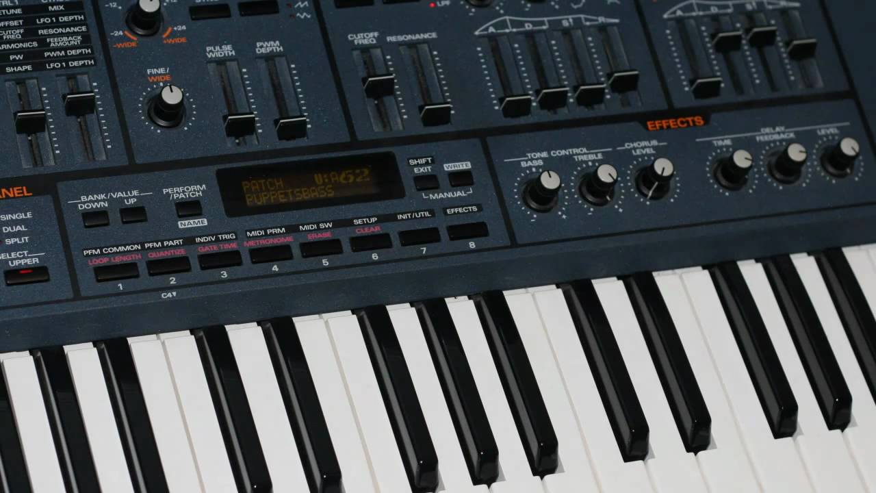 Depeche Mode-Photographic (Cover version) Roland JP-8000 demo