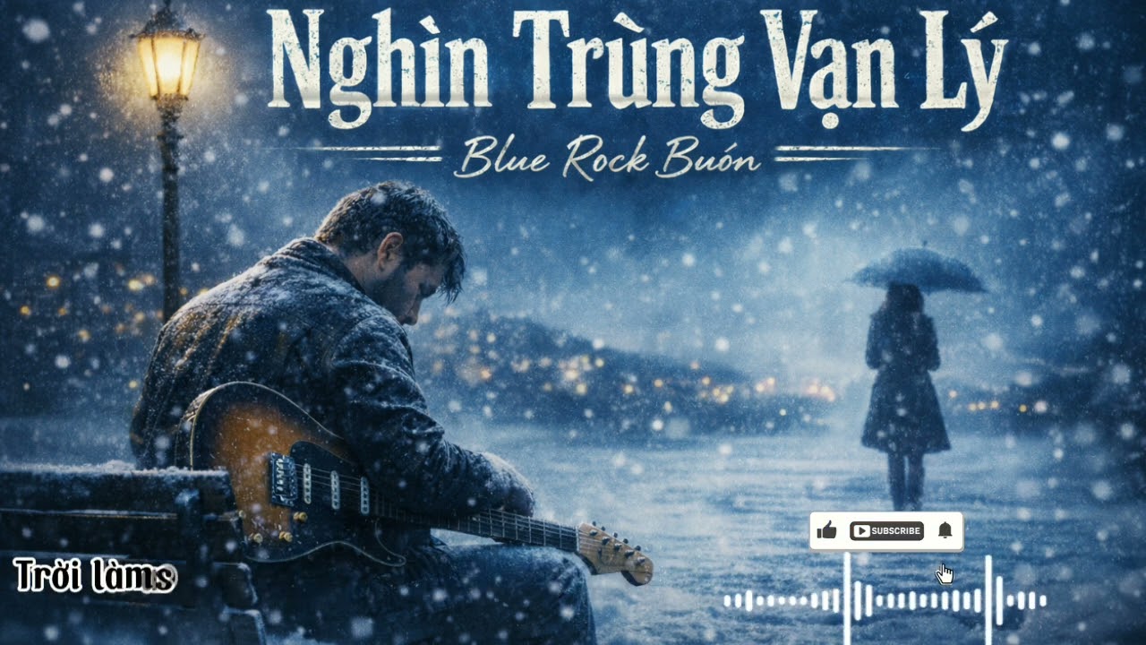 Nghìn Trùng Vạn Lý | Blue Rock Buồn Mùa Đông | Mood Music AI