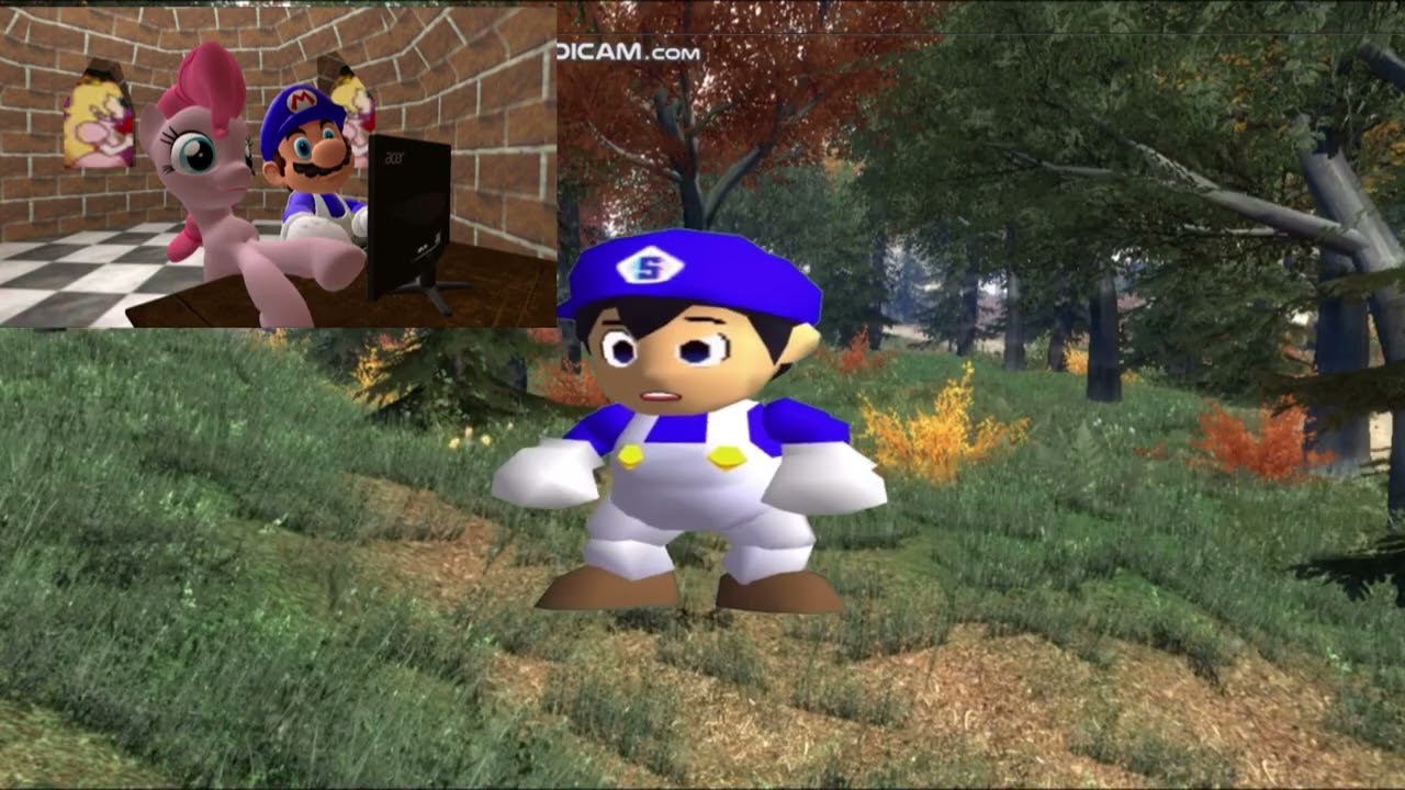 SMG4 and Pinkie Pie Reacts to Beta's Video (Fanmade Classic SMG4 Collab Entry)