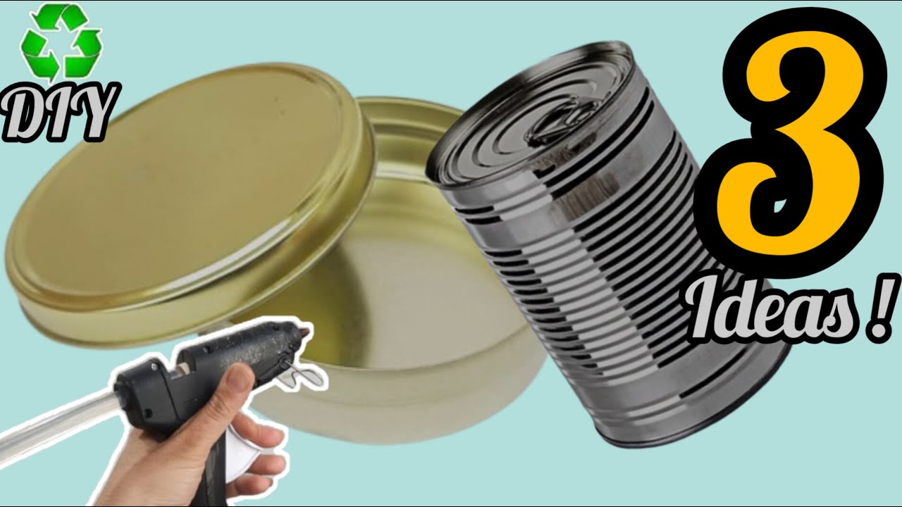 Transforming  Metal empty Can: 3 Super Beautiful  Genius Recycling Ideas That will Amaze you !♻️DIY