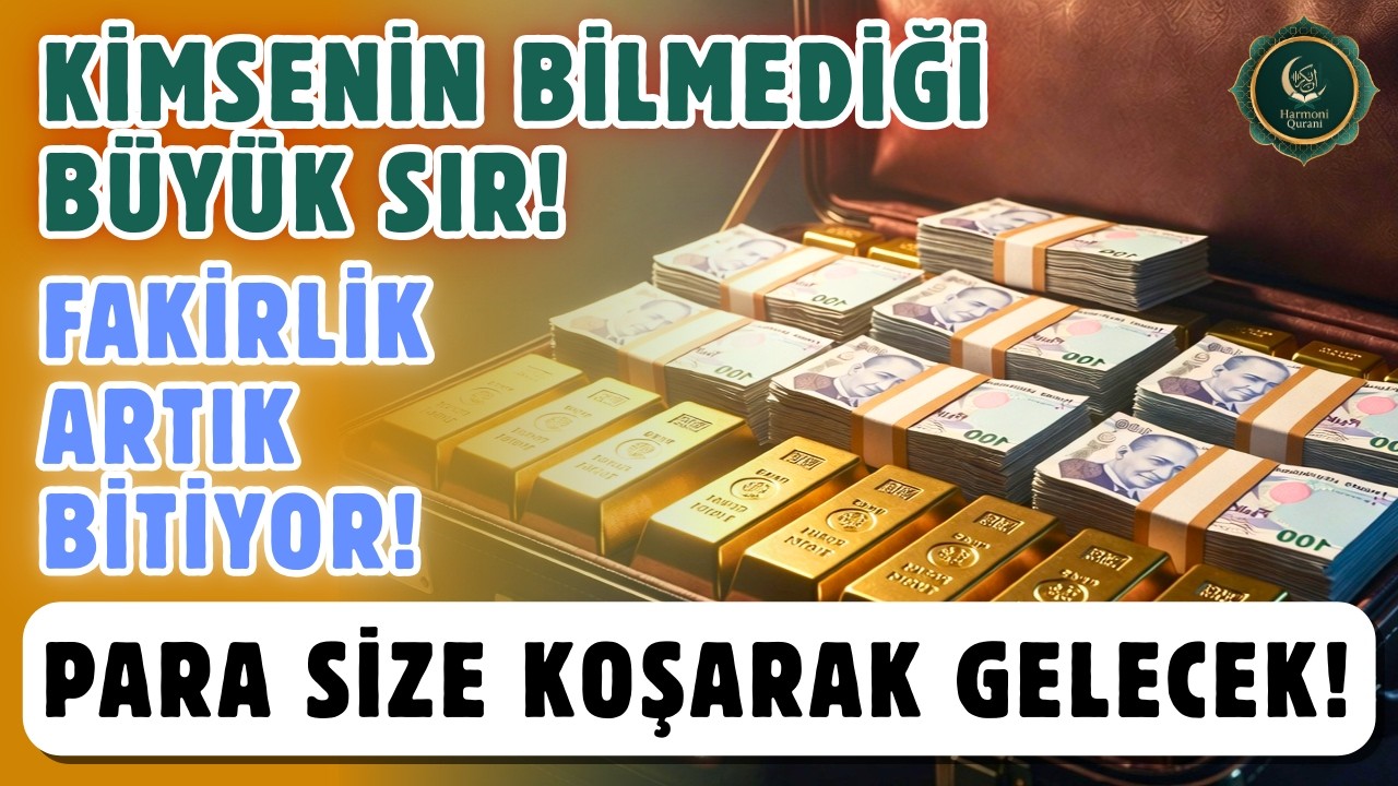 Kimsenin Bilmediği Büyük Sır! 🤫 || Fakirliği Bitiren Zenginlik Duası