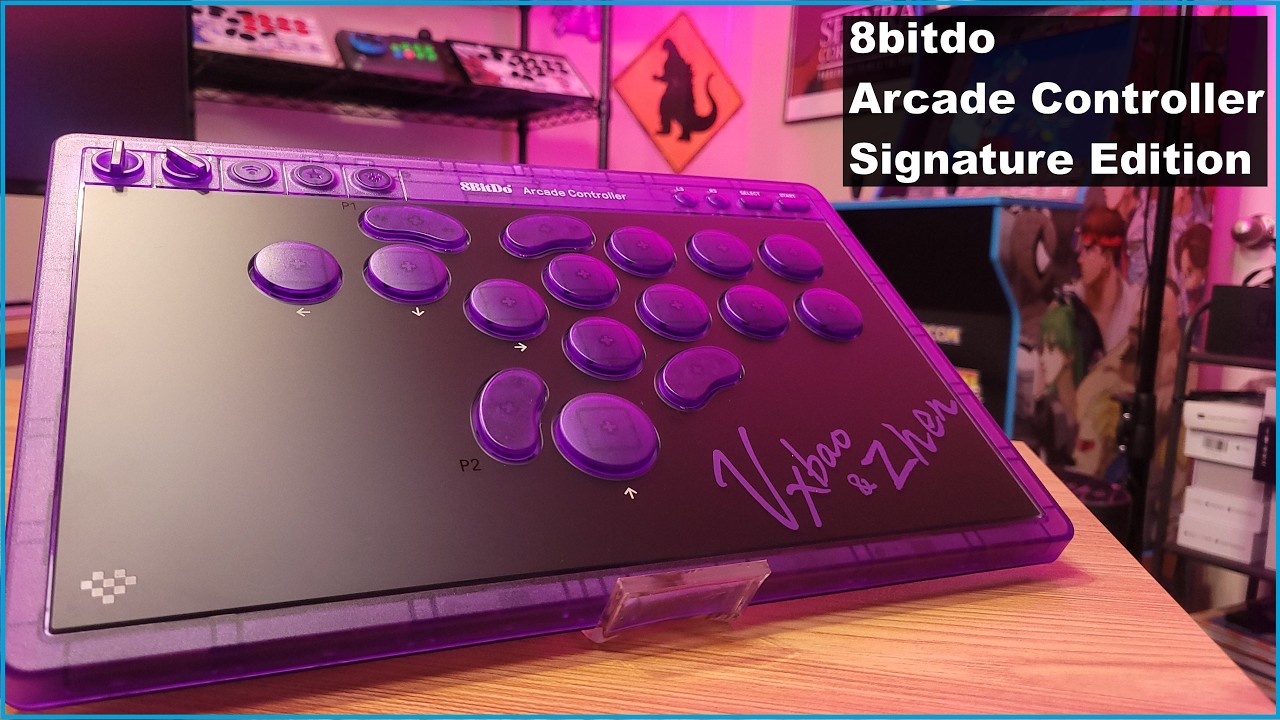 Достойное дополнение? | Обзор контроллера 8bitdo Arcade Controller Signature Edition