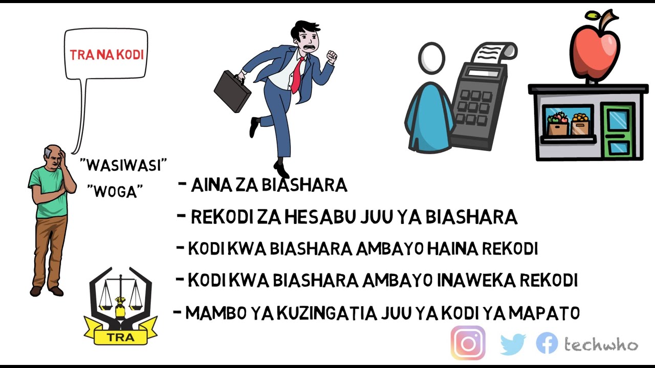 Duka/biashara : Kwanini unaumiza kichwa juu ya kodi za TRA? Tizama hapa kujua makato ya kodi