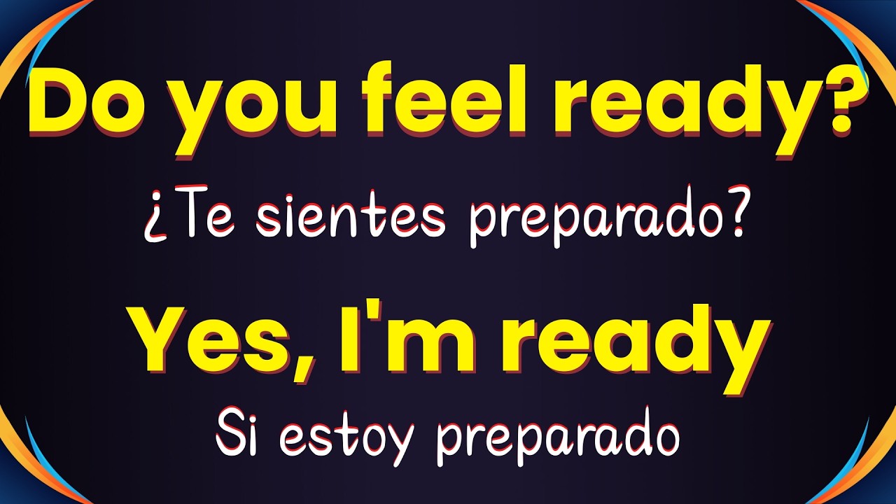 📺FRASES EN INGLÉS DE USO DIARIO PARA HABLAR COMO NATIVO | CONVERSACIONES EN INGLÉS 🇺🇸🌟