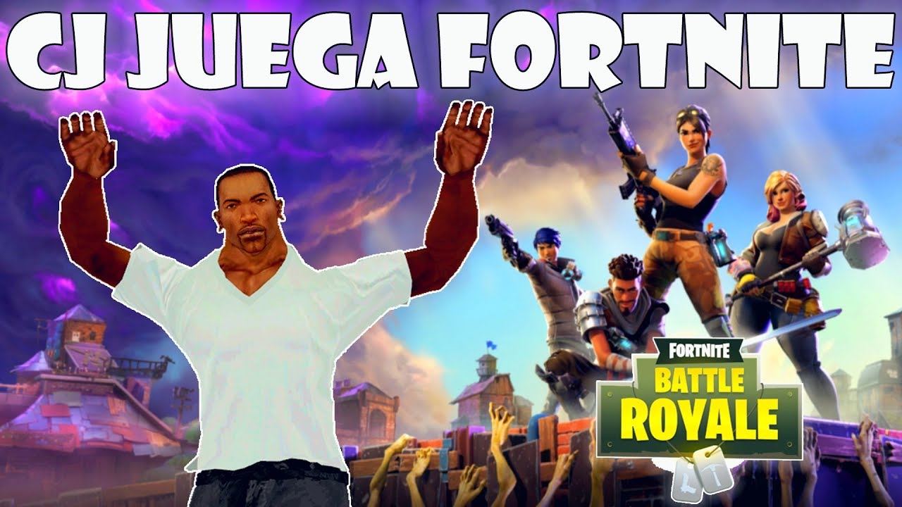 GTA San Andreas Loquendo - CJ Juega Fortnite