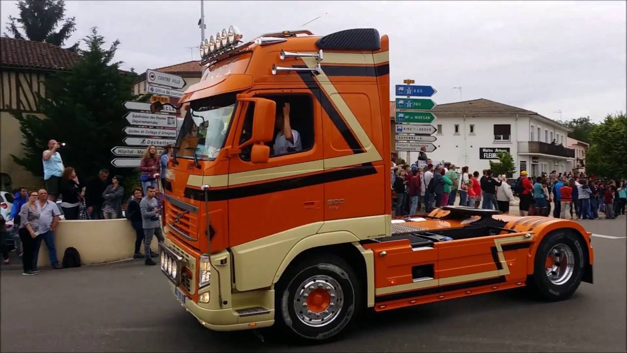 Défilé camions décoré Nogaro 2016 || Ville || Partie 3
