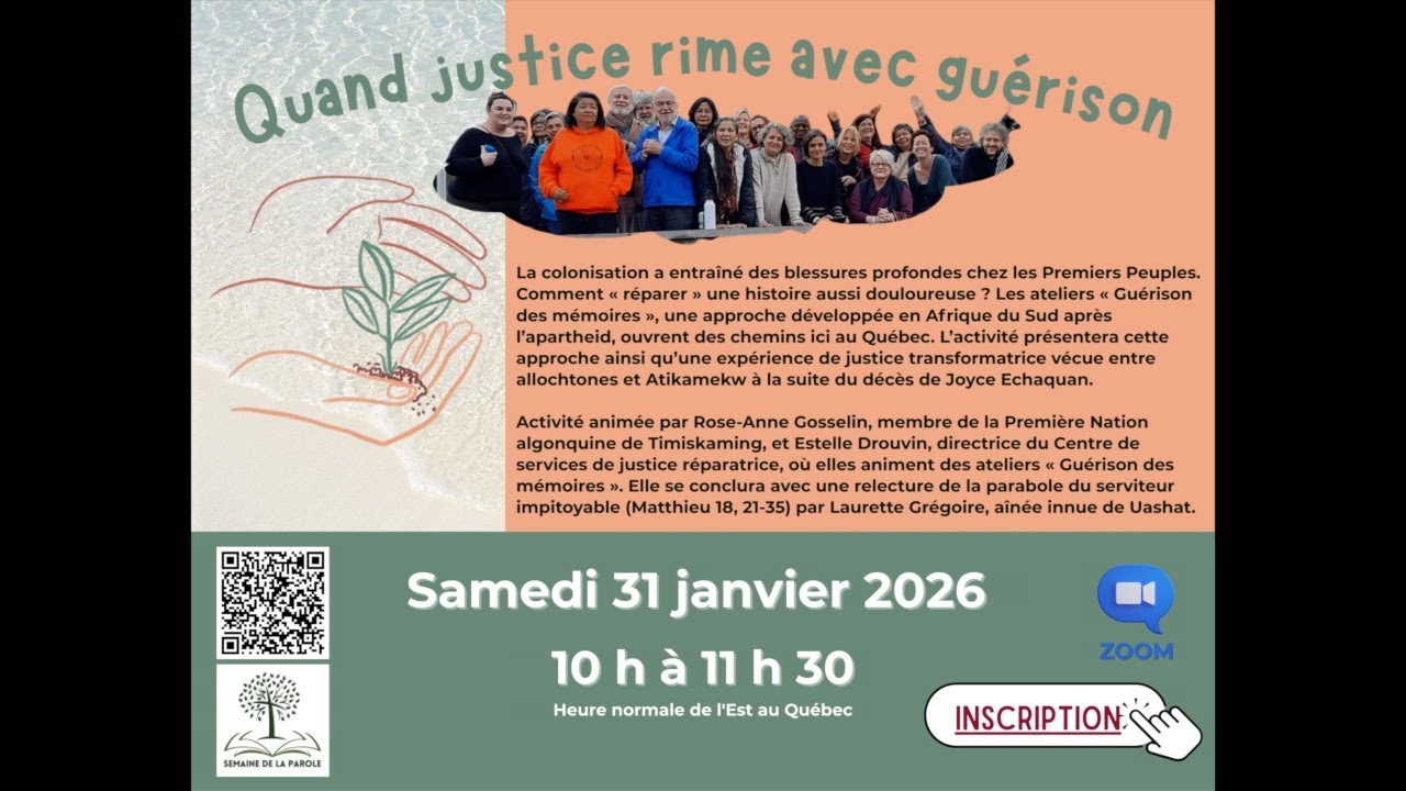 La justice réparatrice à la lumière de l'évangile (Mt 18, 21-35)