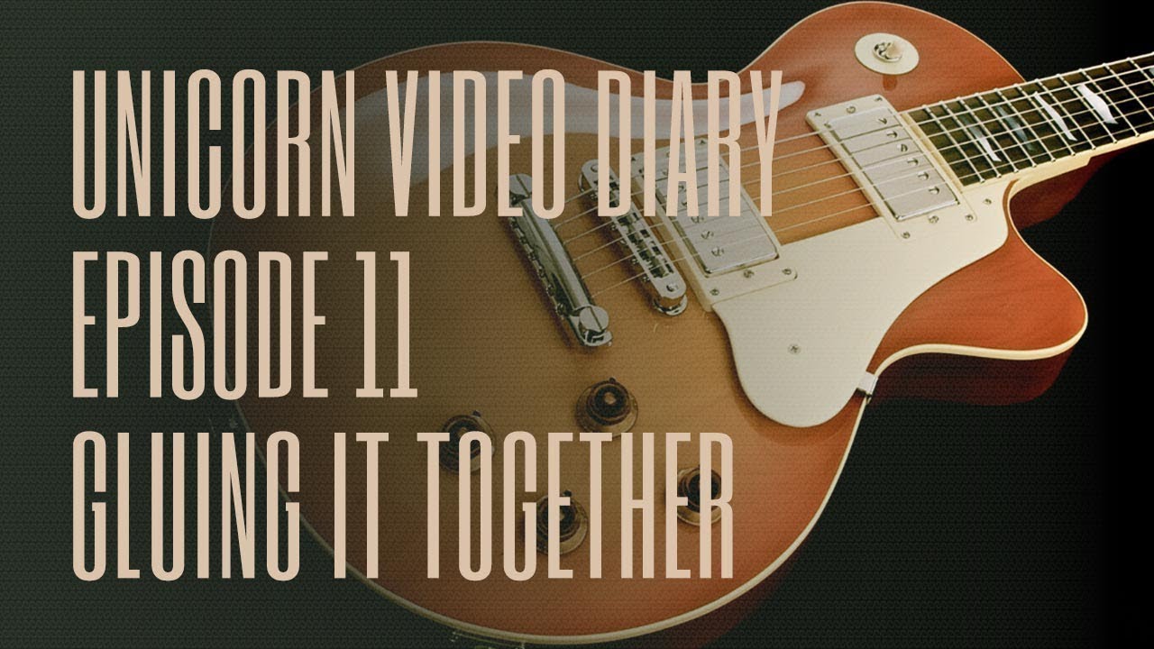 Ruokangas Guitars Video Diary Episode 11 - Gluing it Together