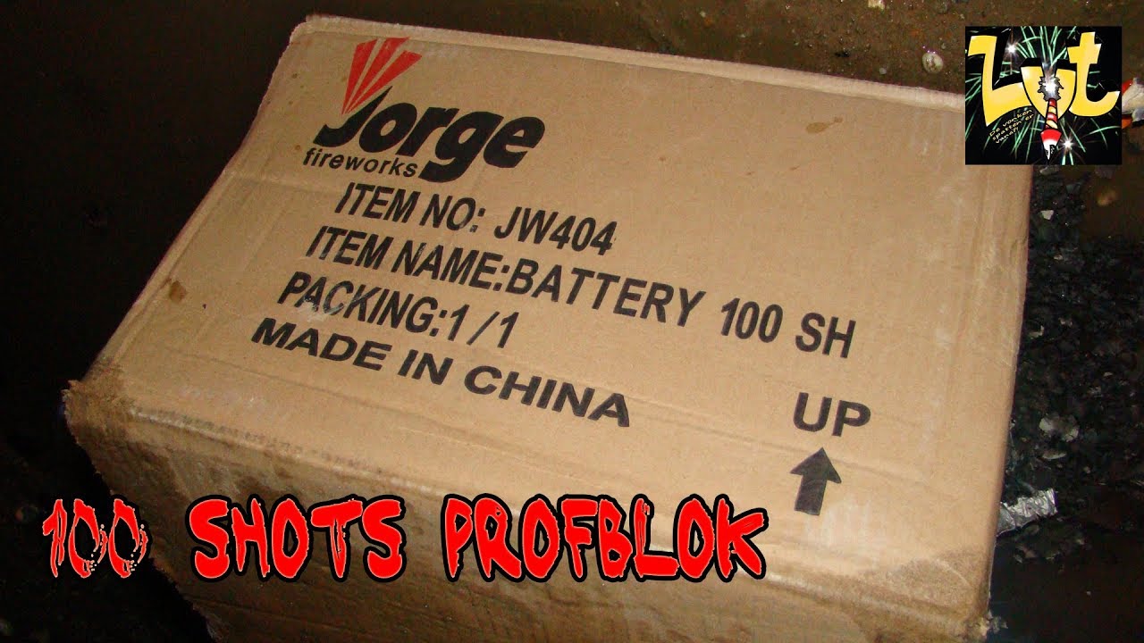 JW404 100 Shots Profblok Jorge Fireworks