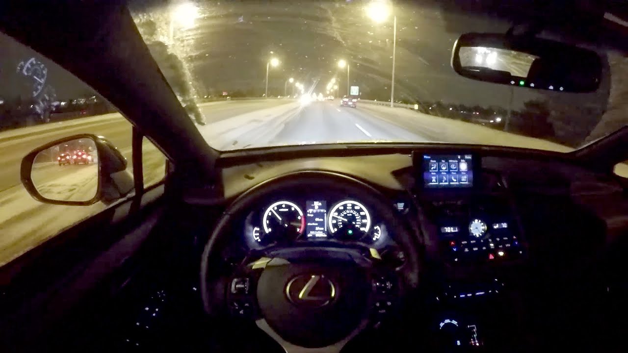 2016 Lexus NX 200t F Sport - WR TV POV Night Drive