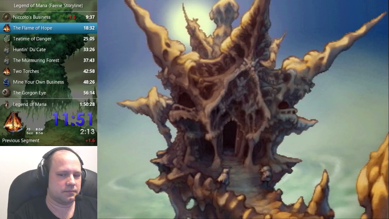 Legend of Mana Speedrun (Faerie Storyline) - 1:50:06 (from 2021)