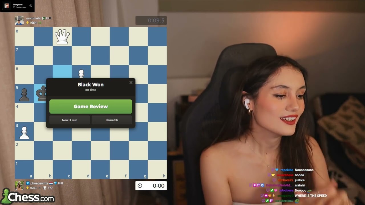 BLUNDERING THE QUEEN AND OPPONENT DIDN'T SEE ... | Chess Highlights