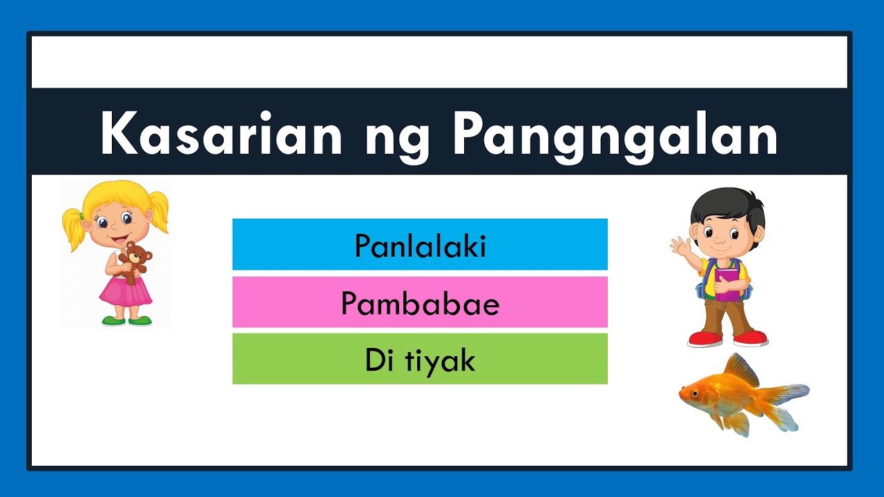 Kasarian ng Pangngalan