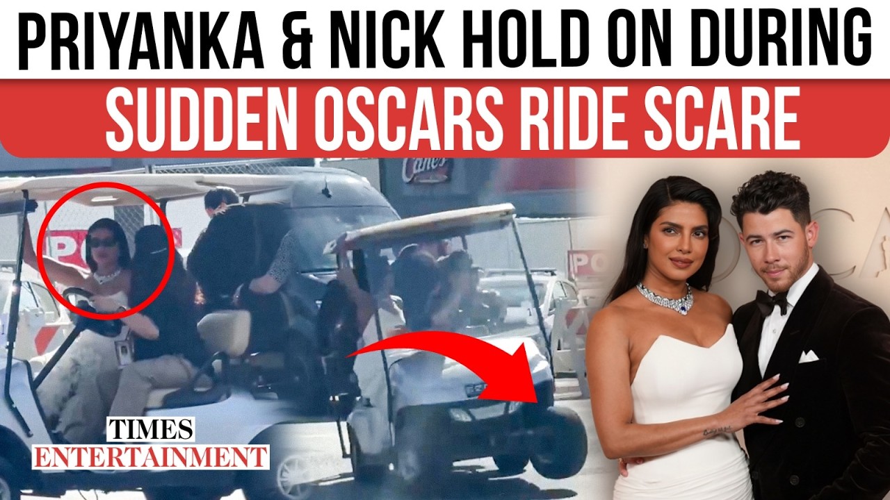 SHOCK Before Oscars: Priyanka Chopra, Nick Jonas Escape Sudden Mishap Moments Prior To Red Carpet