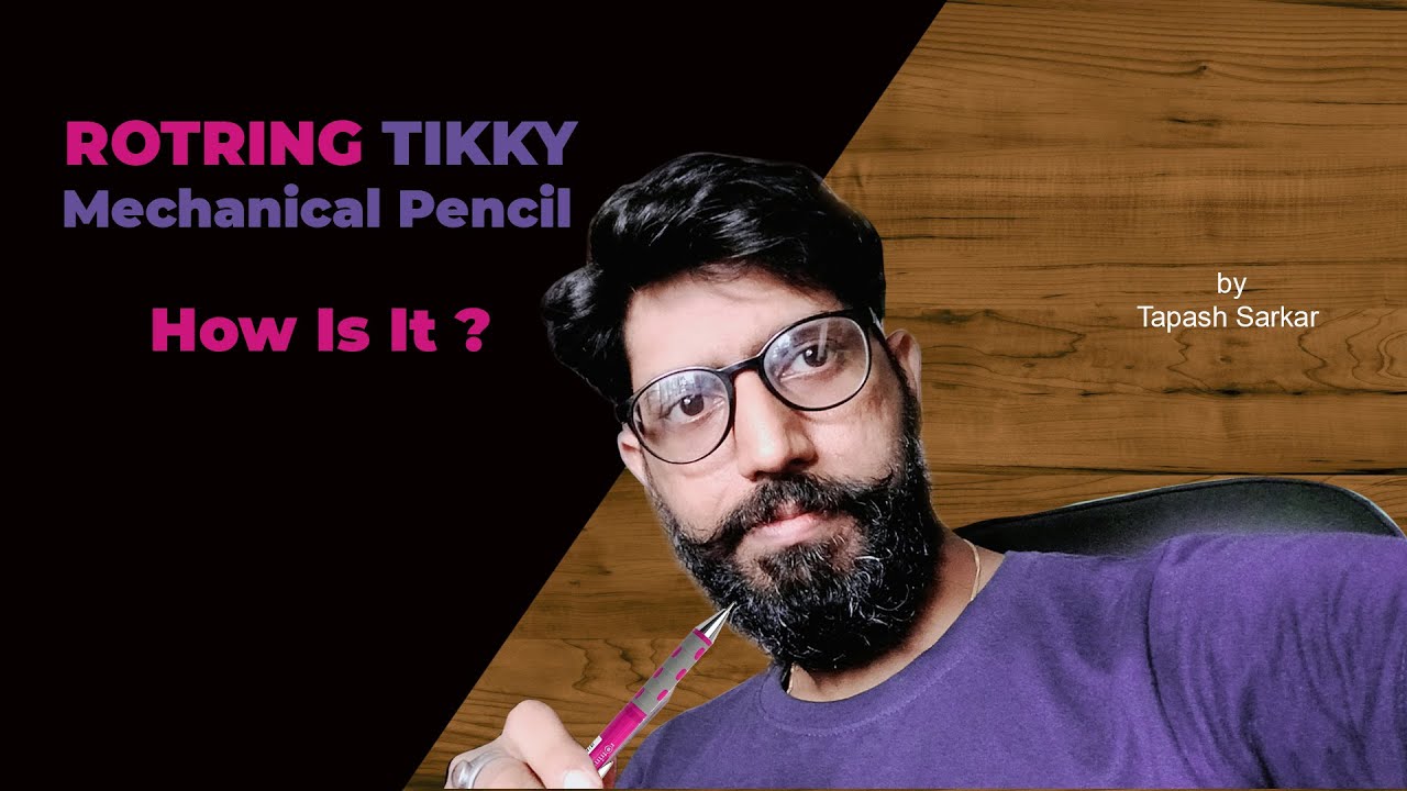 Rotring Mechanical Pencil Tikky || Unboxing & Review