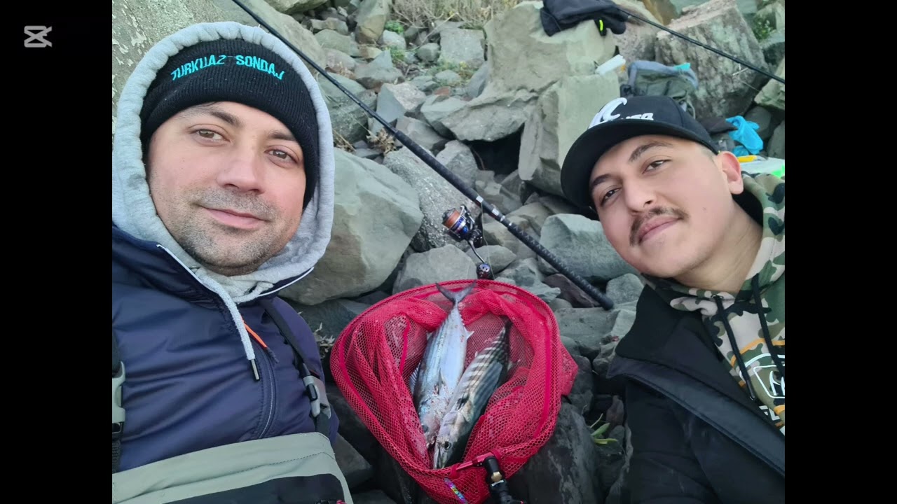 SHORE JIG TORİK VE YAZILI ORKİNOS AVLARI SAROZ (shore jigging bonitos and false albacore)