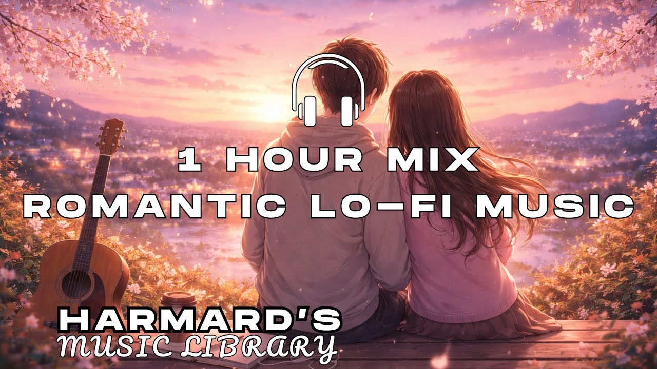 【FREE BGM】1 Hour Mix Romantic Lo Fi Music - Harmard's BGM