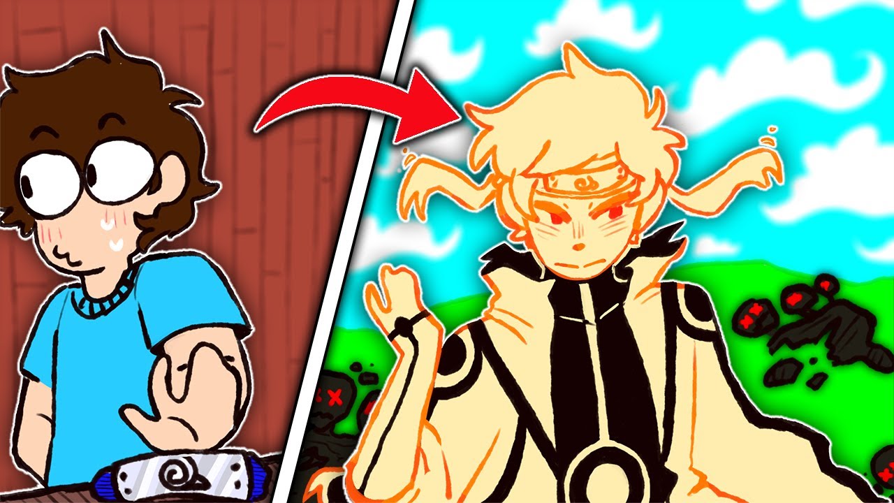 I EVOLVED as NARUTO in Minecraft