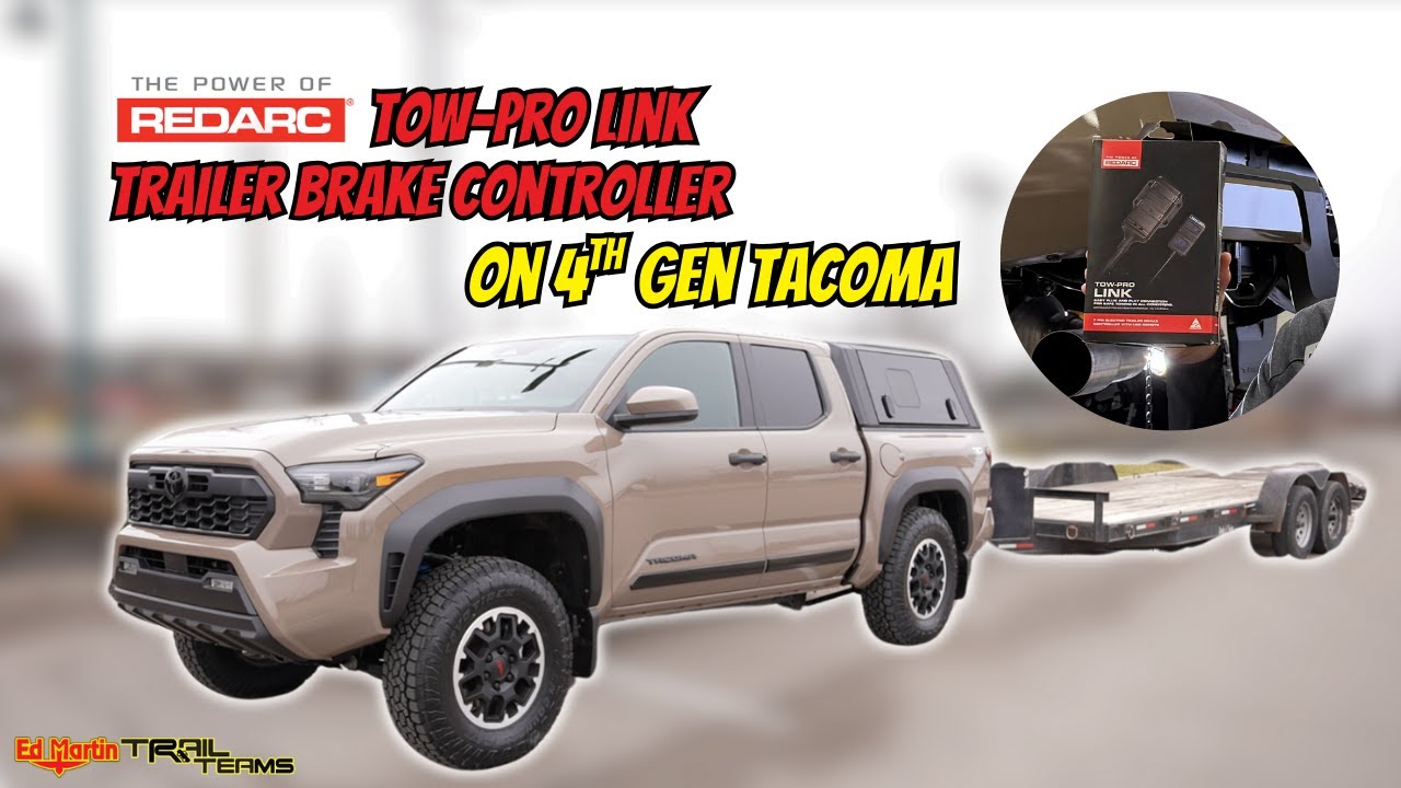 Контроллер тормозов прицепа REDARC Tow-Pro Link | Простая установка своими руками на Toyota Tacoma