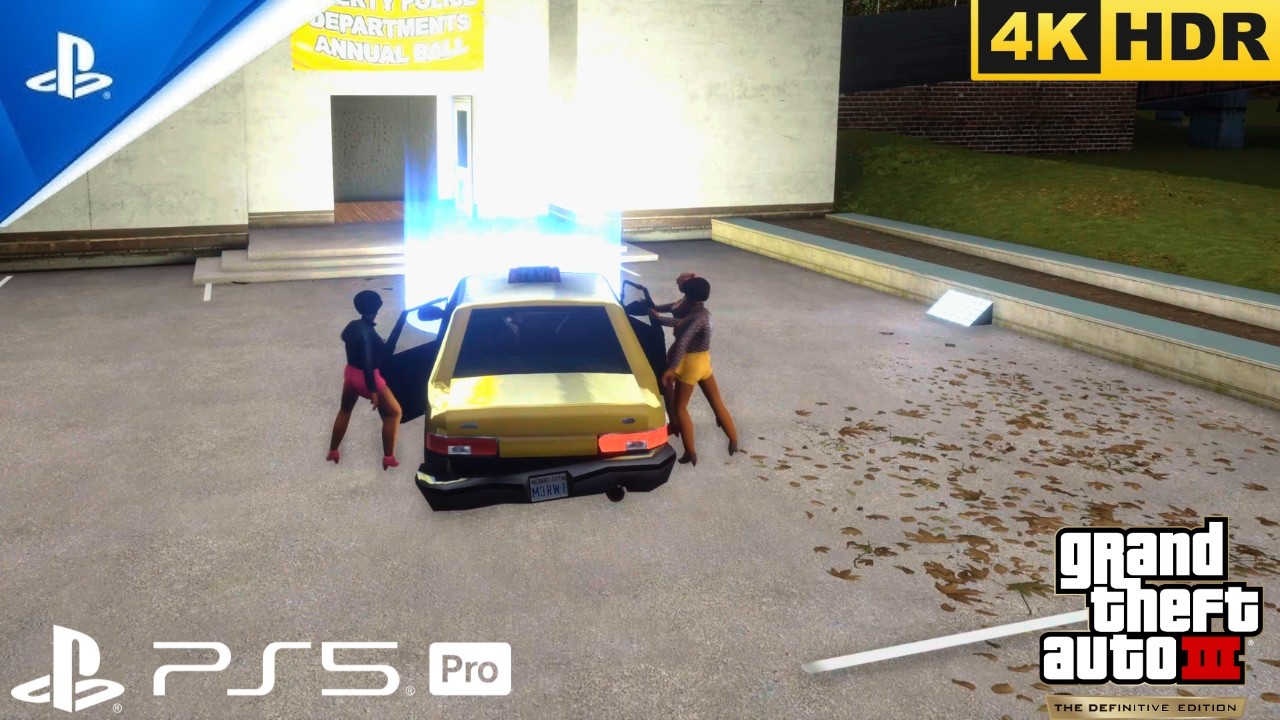 (PS5 Pro) | GTA 3 Definitive Edition | 5. The Fuzz Ball | [4KHDR]  Gameplay