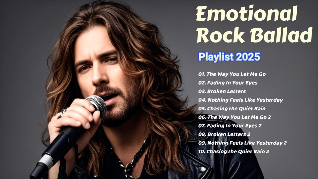Emotional Rock Ballads 2025 | Echoes of a Broken Heart – Greatest Emotional Soft Rock Love Songs