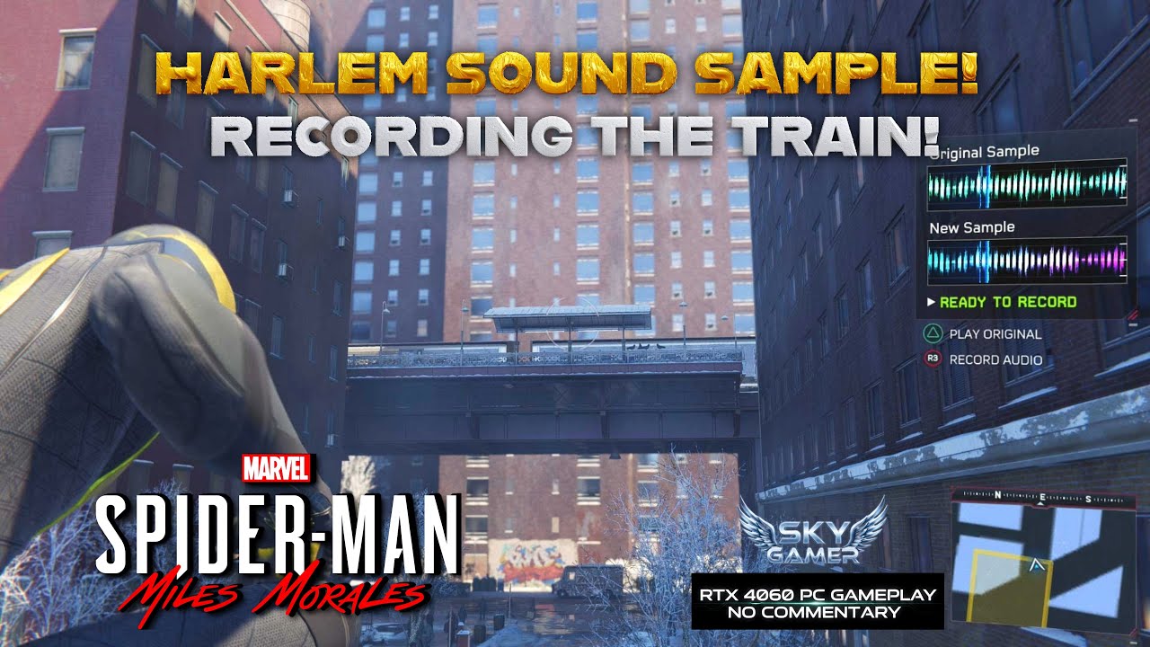 Spider-Man: Miles Morales - Harlem Sound Sample Location | No Commentary | sky gamer