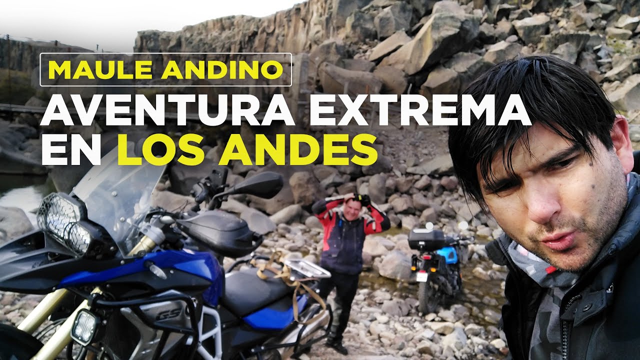 Maule Andino AVENTURA EXTREMA en la CORDILLERA de LOS ANDES / Royal Enfield Himalayan vs BMW F800 GS