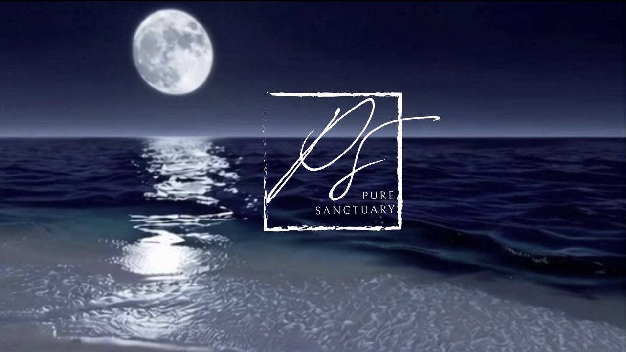 Moonlit Sanctuary  | Midnight Ocean Waves |  Pure Sanctuary