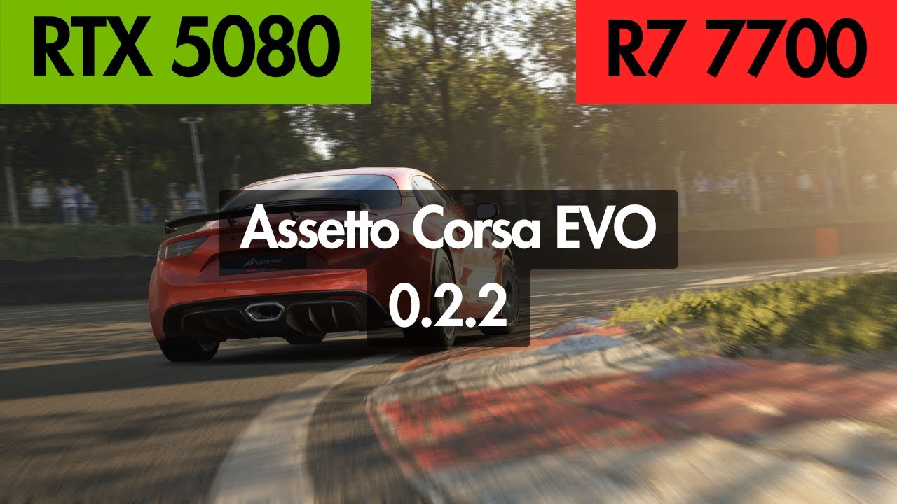 RTX 5080 | R7 7700 | Assetto Corsa EVO | 4K Ultra