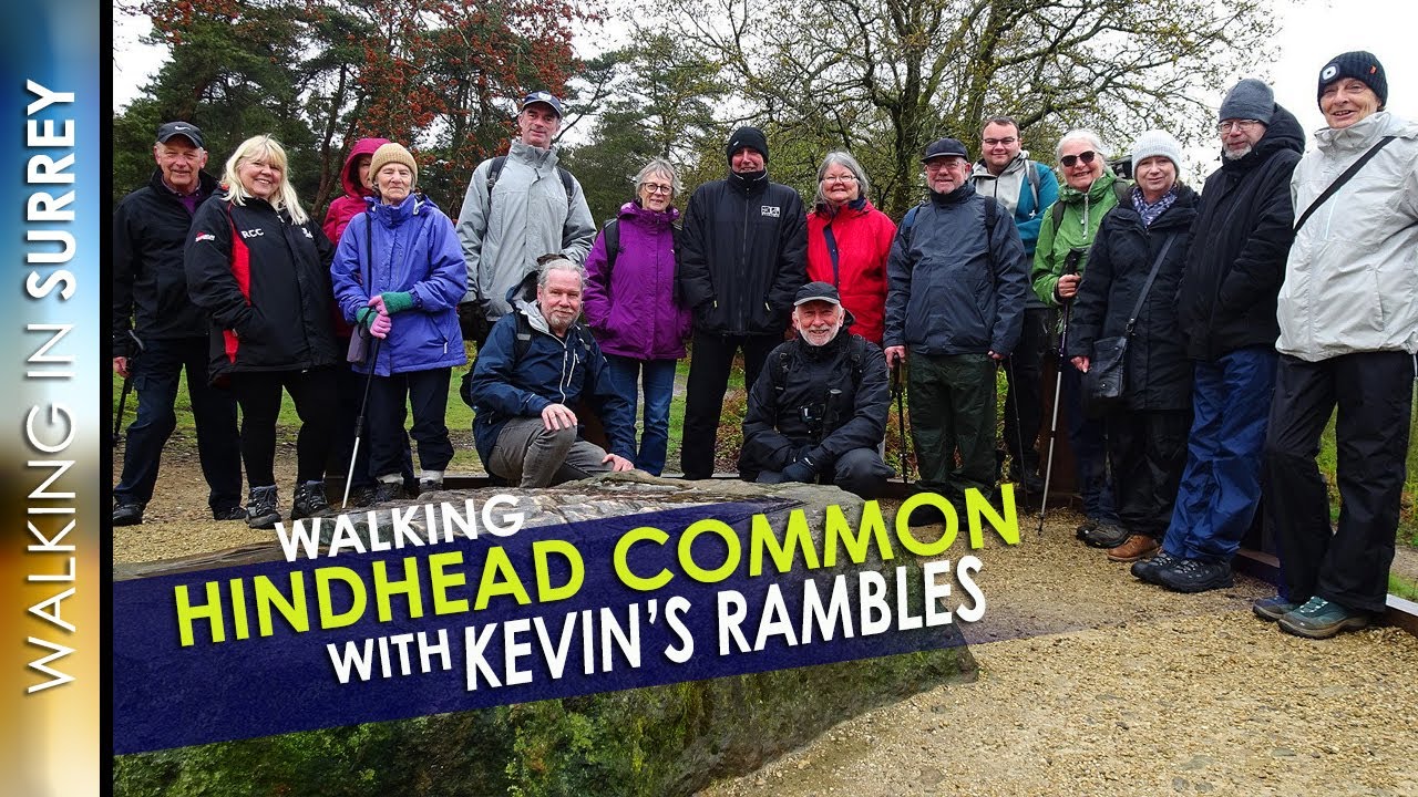 Walking HINDHEAD COMMON With ‘KEVIN’S RAMBLES’