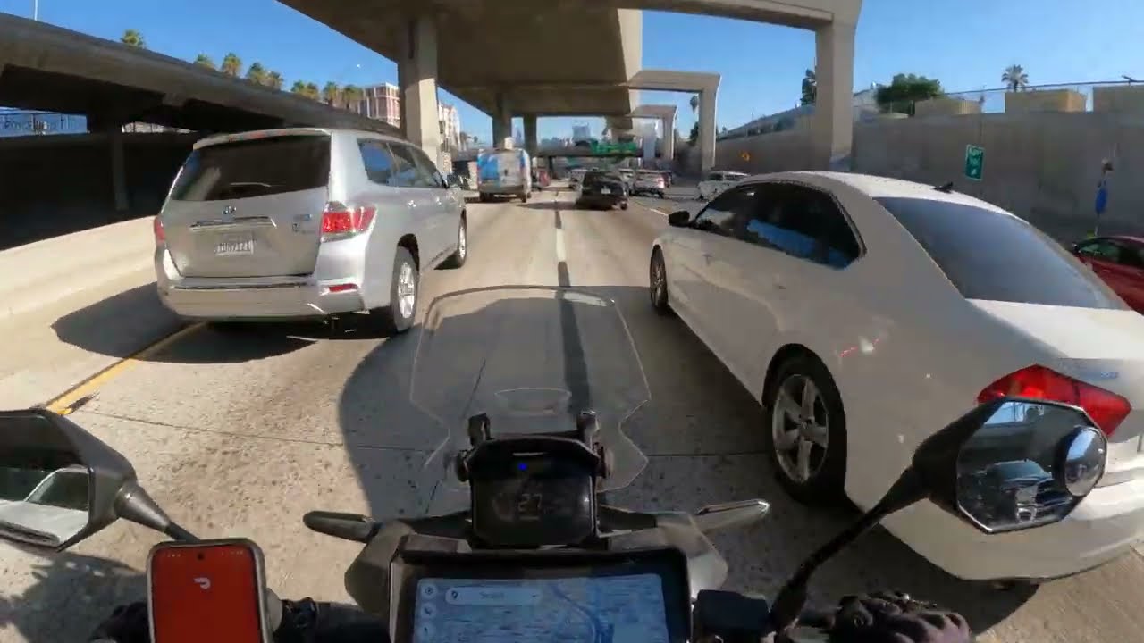 Hitting $300+ On The Slowest Day Of The Week - Food Delivery On Honda ADV160 - Los Angeles County