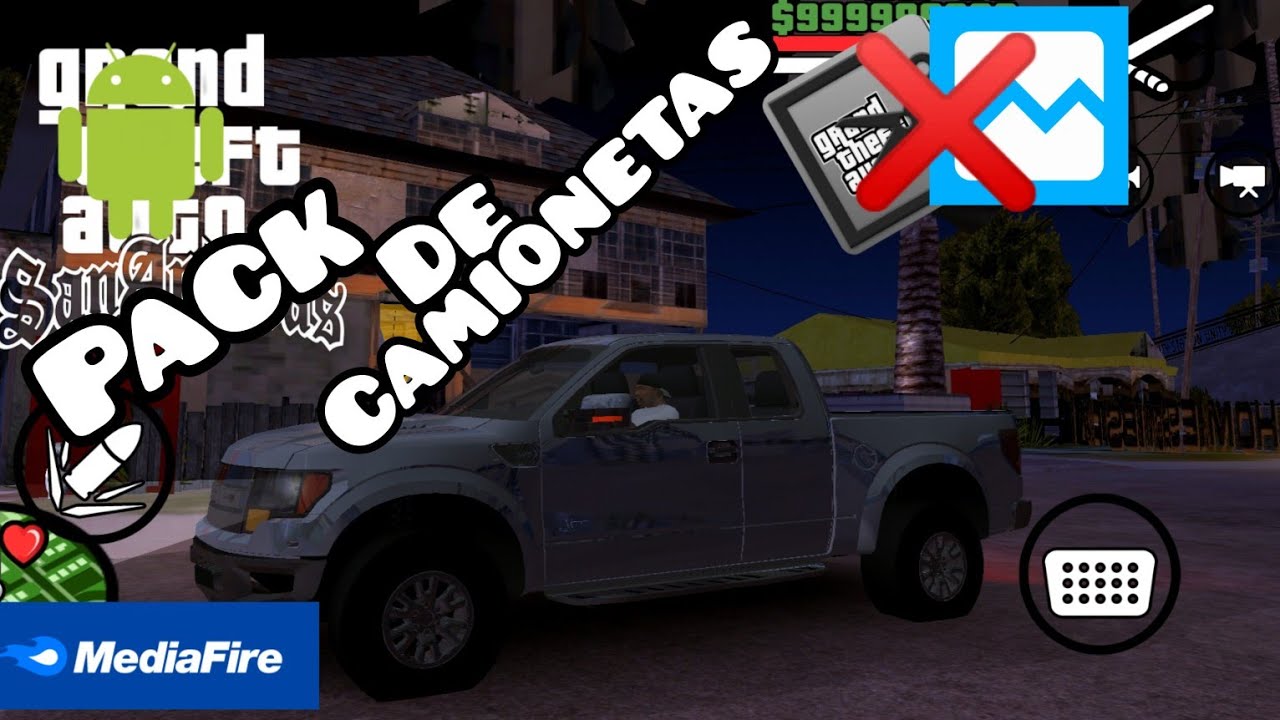 Pack de camionetas para gta san Andreas Android sin dff ni txd