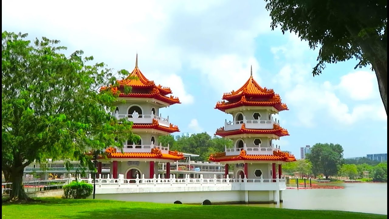 Сингапурский Chinese Garden  - прекрасный парк!