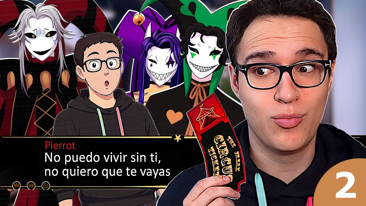 HA VUELTO MI PAYASO PIERROT 💘 ¿QUIERES LIGAR O SOBREVIVIR? | The Freak Circus (Día 2)