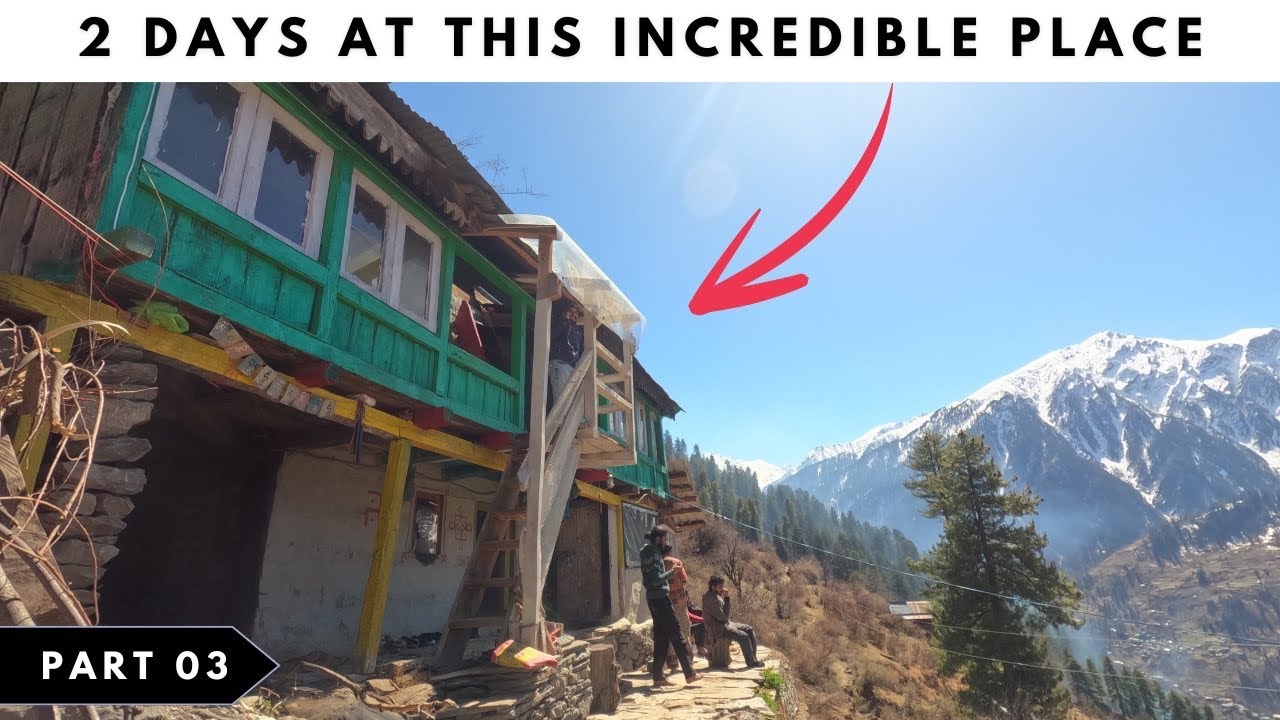 Spent Two Days At This Lapas Village Kasol | Sachin Vloggs