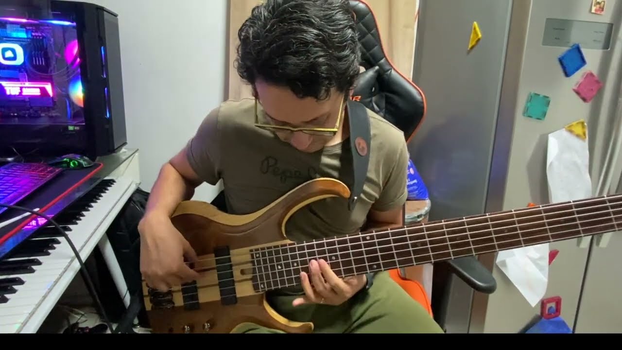 Tutorial bass solo nueva vida (Junior Braguinha ) Tabs