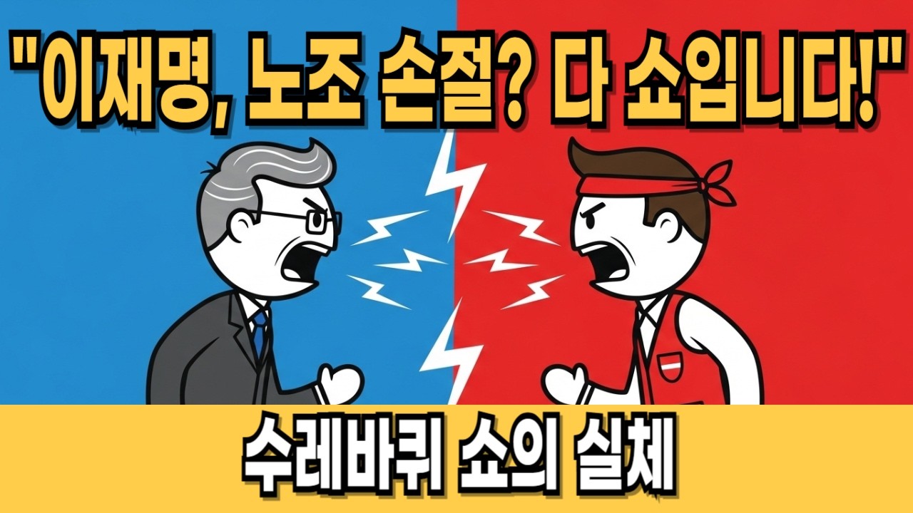 이재명이 갑자기 노조를 때리는 진짜 이유
