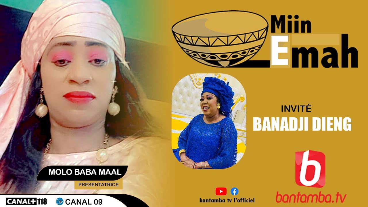 🔴SUIVEZ EN DIRECT MIN E MAH AVEC MOLO BA  INVITE BANADJI DIENG | 17 AOUT 2023