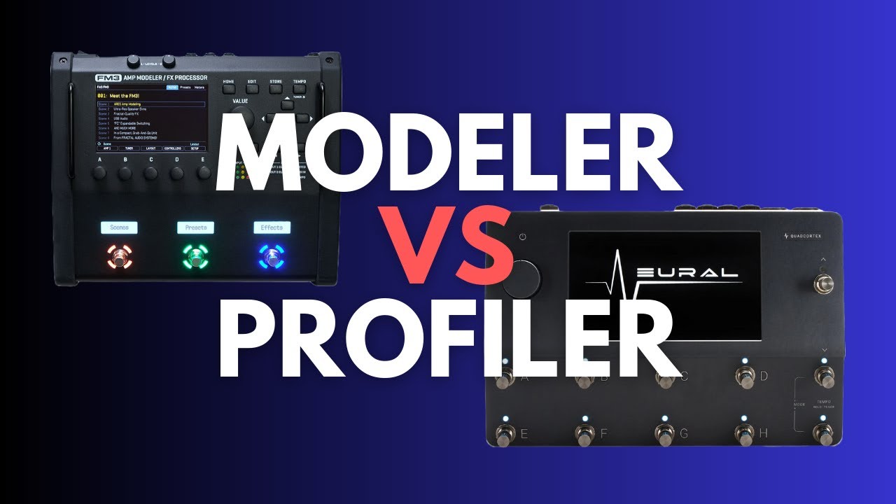 Amp MODELERS vs PROFILERS - The Basics  🔊🔊