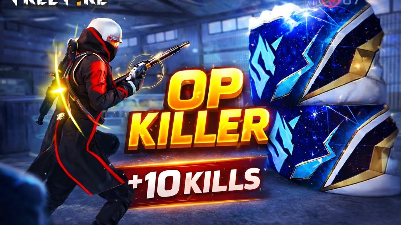 OP KILLER 😈 +10 Kills | Free Fire Brutal Gameplay 🔥