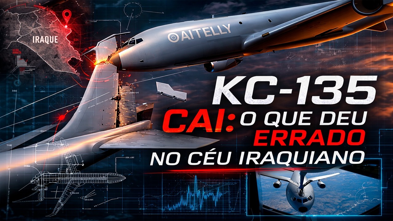 Como Foi a Queda do Avião Tanque Americano no Iraque? - Cenários Explicados