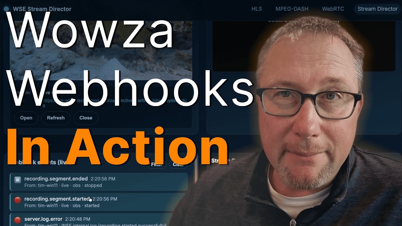 Wowza Streaming Webhooks In Action