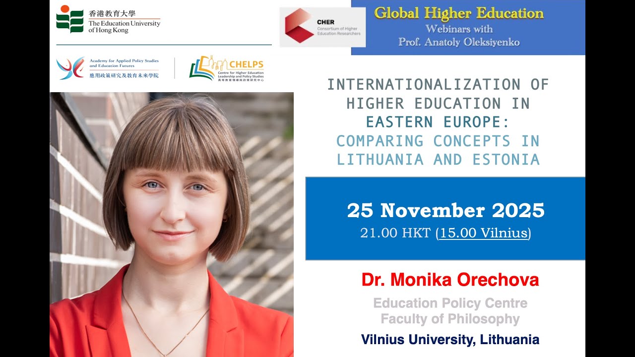Eastern Europe: Concepts & Dilemmas of Internationalization  - Dr Monika Orechova, Vinius University