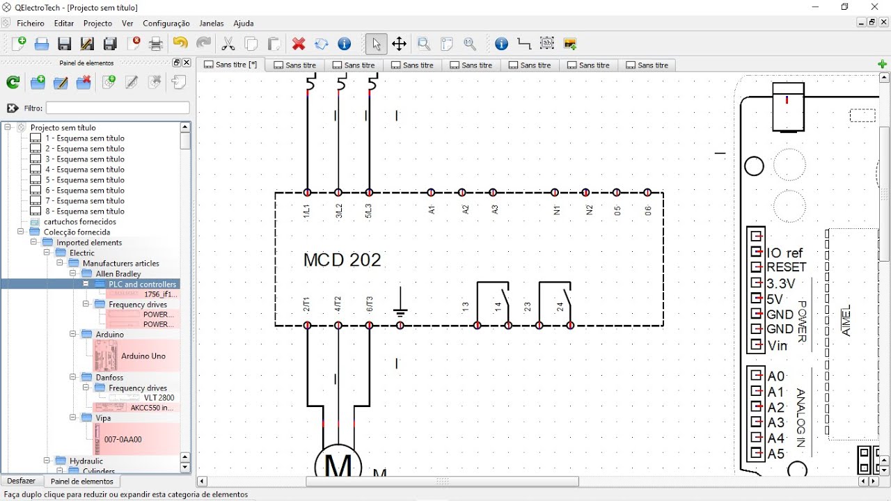 QEletrotech! Criação de projetos elétricos completo e grátis!