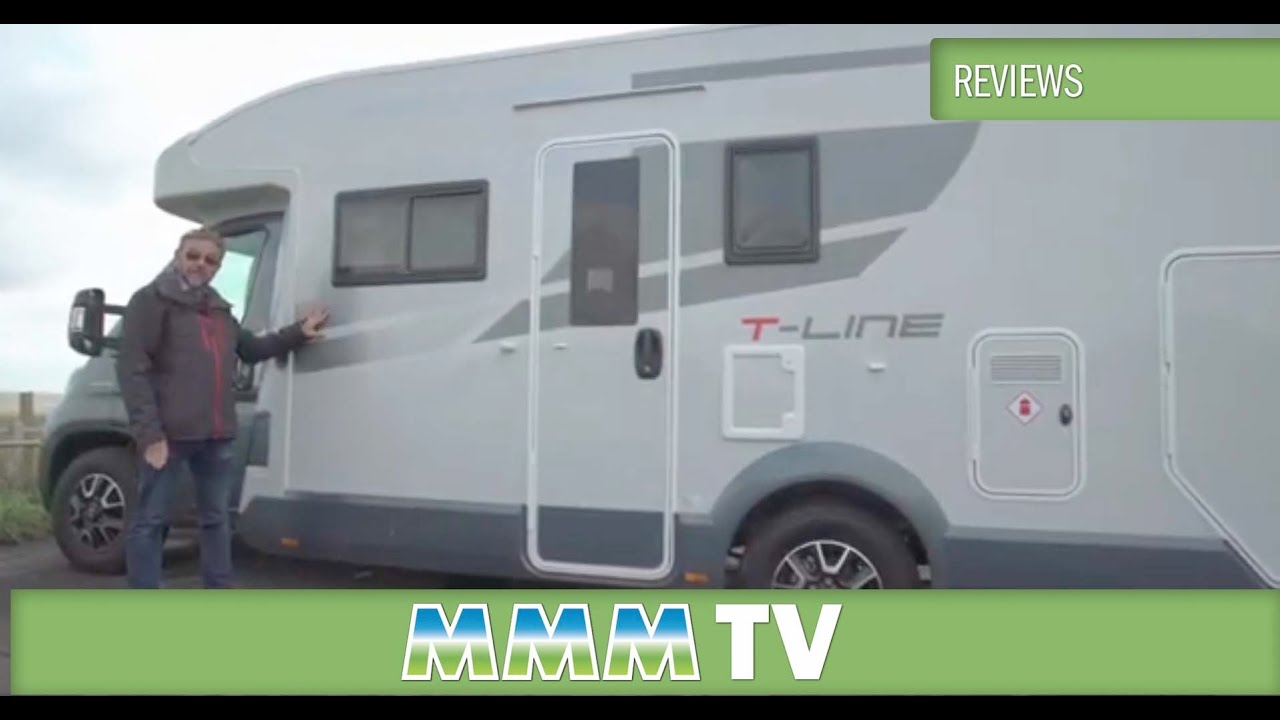 MMM TV motorhome review: Supreme comfort of an island bed in this new Roller Team T-Line 743