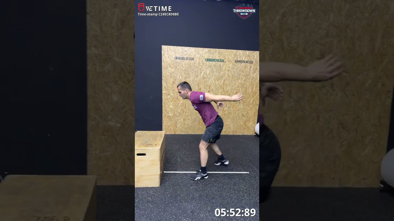 Zoran Ðurnić, Tirana throwdown 2026 wod 2 scaled