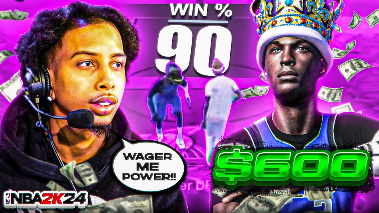 The #1 Ranked ISO Guard Challenged me for $600 (NBA 2K24)